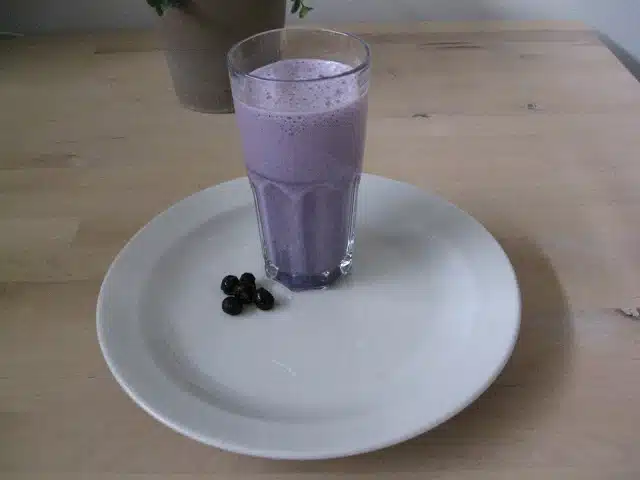 Blaabaersmoothie