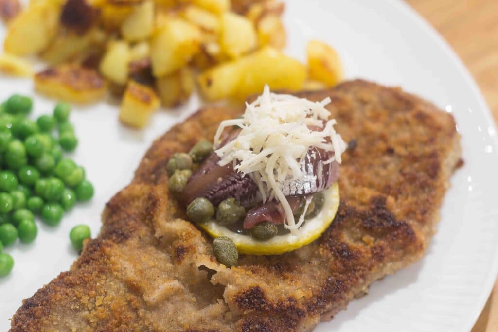 Wienerschnitzel med dreng