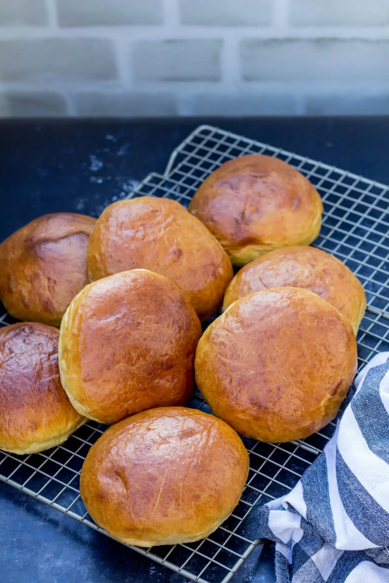 Briocheboller - brioche burgerboller