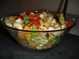 salatmedkylling