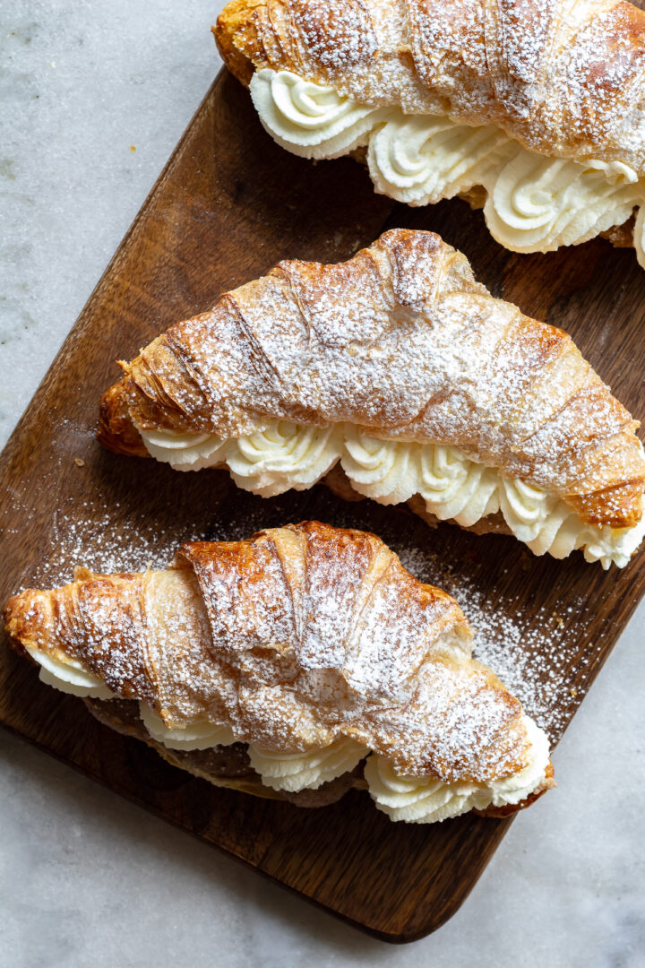 Croissant Semlor - Den Svenske Fastelavnsbolle Croissant Semla