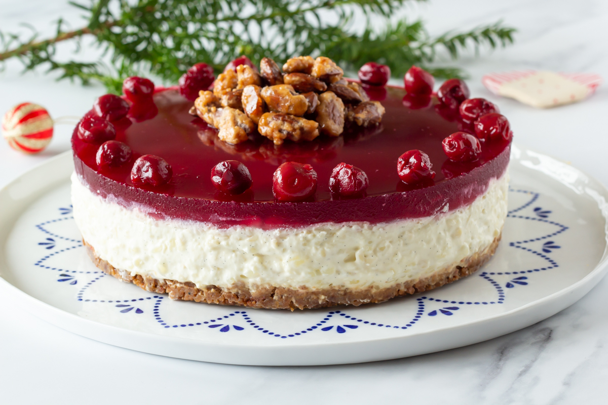 Julecheesecake