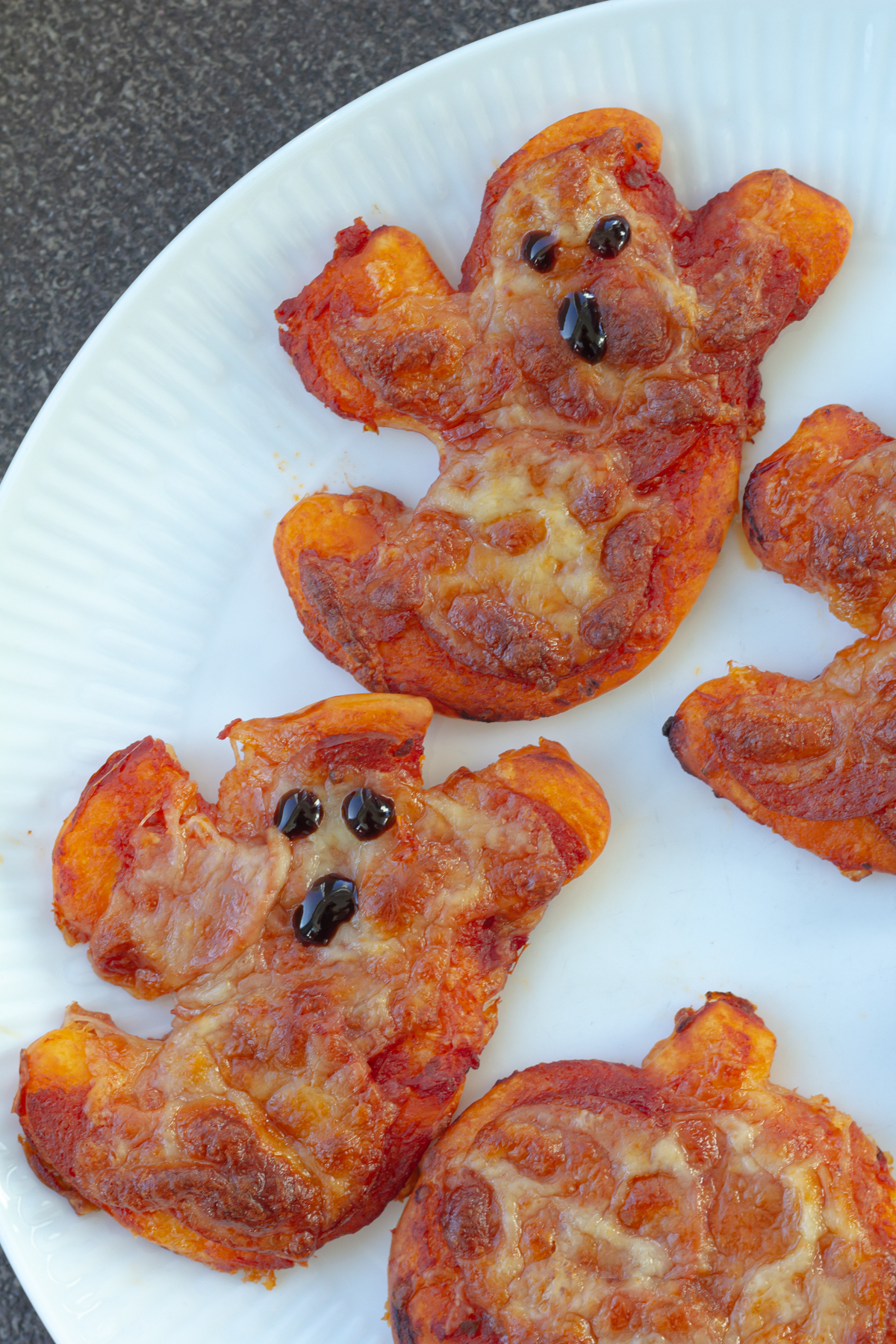 Halloween pizza