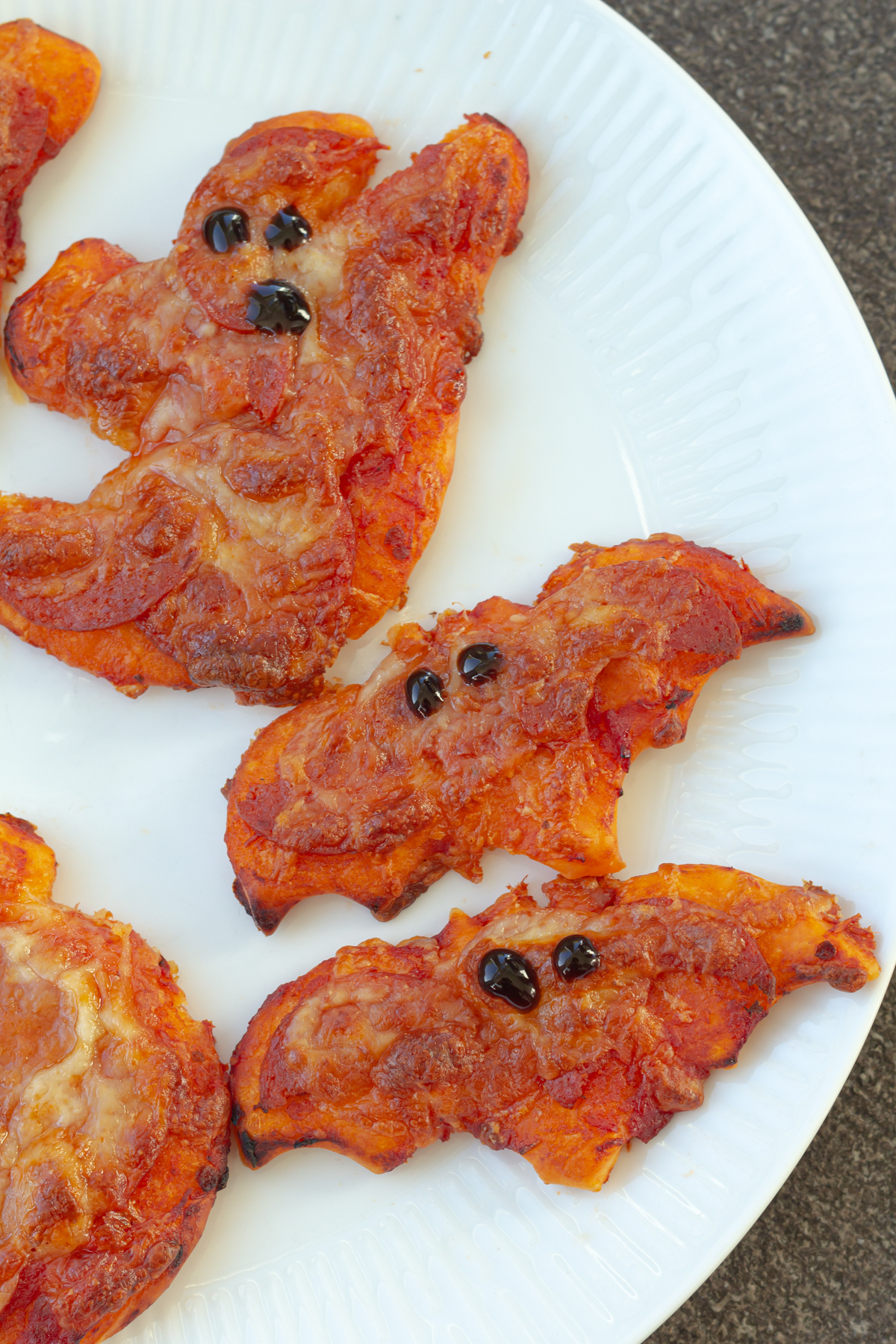 Halloween pizza